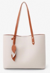 Lady PU tote bag